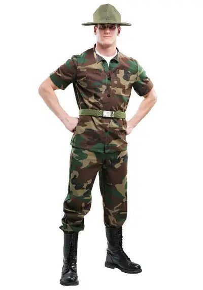 I have two brand new army sergeant costumes for sale. They have never been worn, but have been taken...