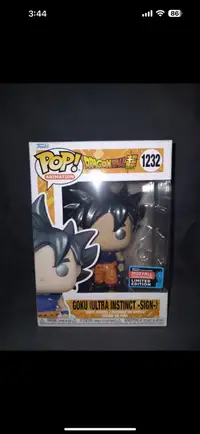 Goku Ultra Instinct Sign Funko Pop Dragonball