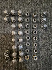 Tire / Wheel Nuts - M12 by 1.5 (thread pitch)
