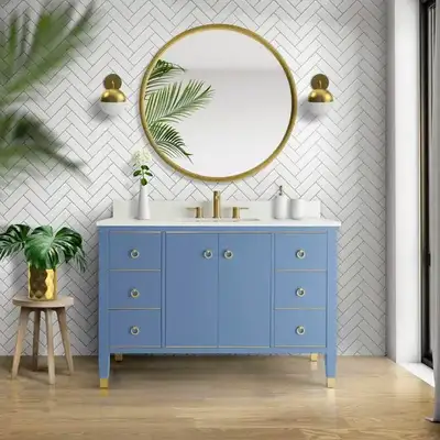 Brand New 48" Bathroom Vanity Still in Crate, View more