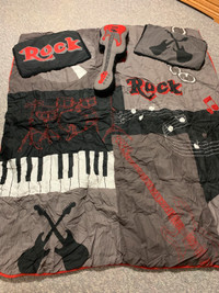 Rock and Roll Double bedding set for sale