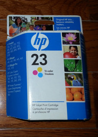 Genuine HP 23 printer ink (sealed new, expired 2009)