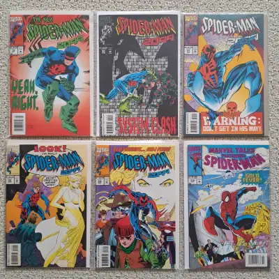Spider-man and Marvel Tales Comic Lot - Consecutive Issues 1990s, View more