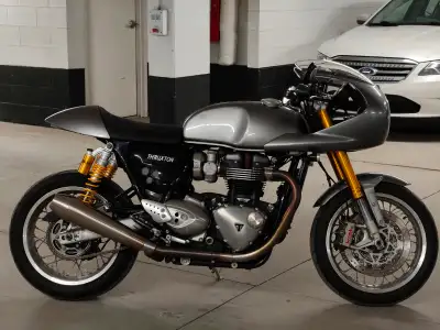 Hi, I'm selling my 2016 Triumph Thruxton R 1200. I've purchased it from GP Bikes in February 2024 wi...