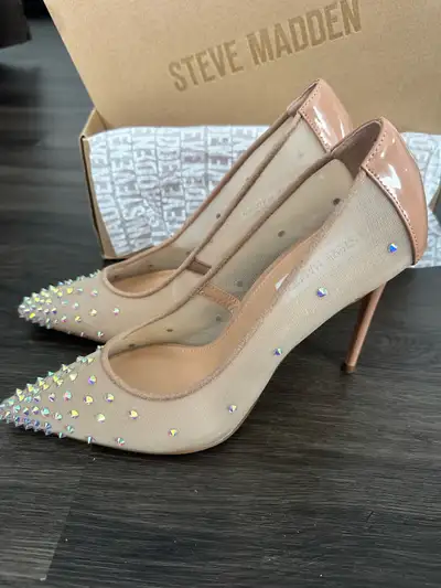Steve Madden “Valan” Mesh Shoes / Pumps / Heels, View more