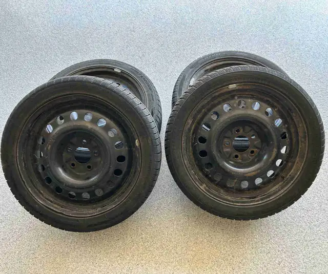 Winter Tires on Rims 215/45/18 (4+1) in Tires & Rims in City of Halifax - Image 2