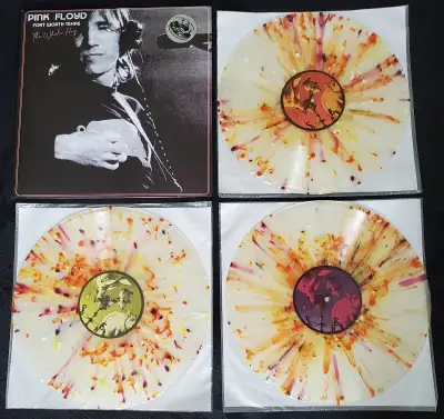 PINK FLOYD FORTH WORTH TEXAS 3 LP SPLATTER VINYL NUMBERED RARE, View more