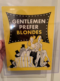 Vintage Gentlemen Prefer Blondes Musical Theatre Program