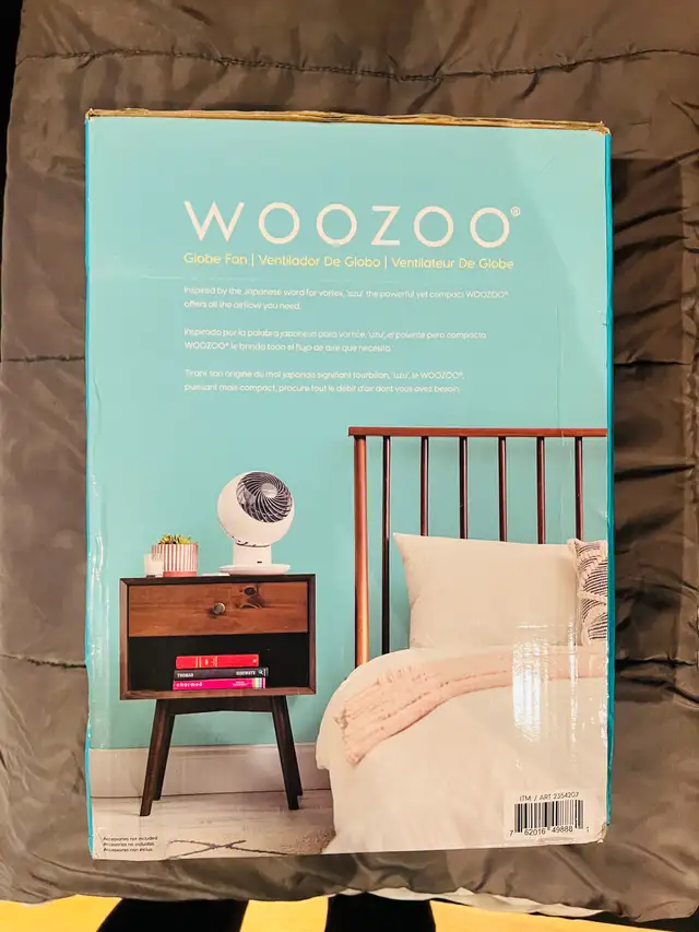 Woozoo fan with Remote ( Used - Like New)62863283533954122
