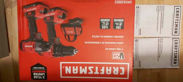 Craftsman V20 COMBO IMPACT DRIVER ET DRILL DRIVER dans Outils électriques  à Ville de Montréal - Image 4