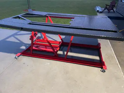 This lift is one of it kind , works well for Spyder or Ryker or even ATV , Zero Turn etc….. it’s sim...