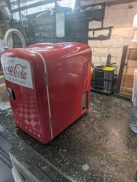 Coca-Cola mini refrigerator 