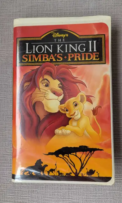 The Lion King II: Simba's Pride VHS, View more