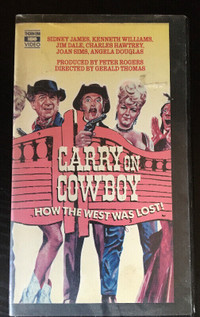 VHS  -  Carry On Cowboy