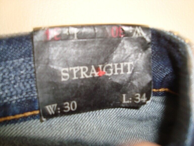 Men's Designer Jeans - 1 Pair -30"waist/34" length - Brand New in Men's in Kitchener / Waterloo - Image 3