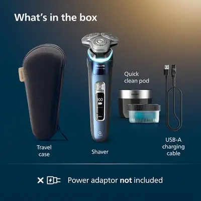 Philips Shaver i9000 Prestige, Wet & Dry Electric Shaver, View more