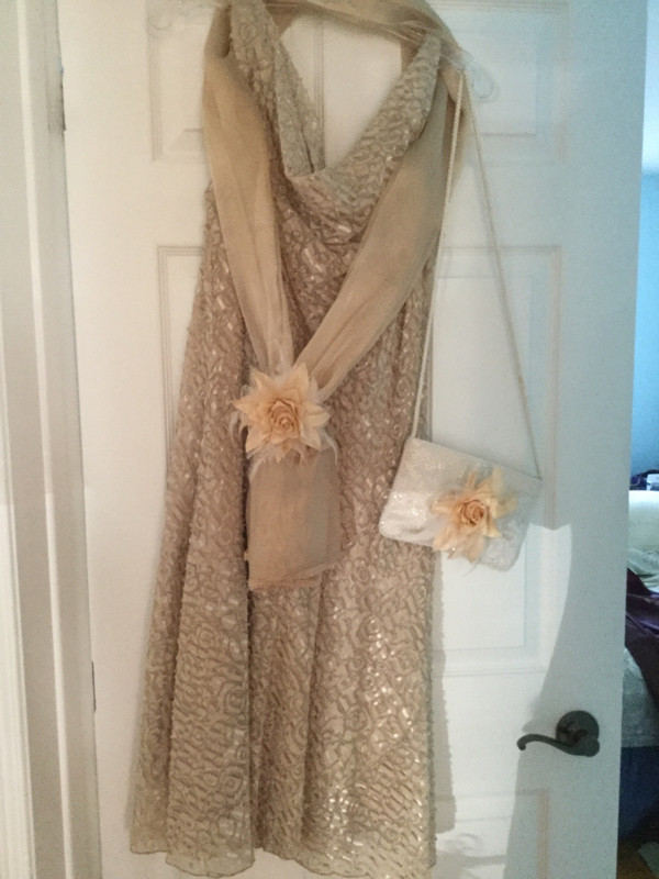 Robe mère de la mariée- couleur crème 11 ans dans Femmes - Robes et jupes  à Longueuil/Rive Sud - Image 3