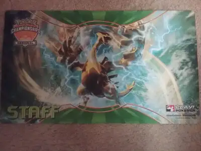 Lugia Break STAFF PLAYMAT from 2016 in excellent condition. Check my other ads for great pokemon car...