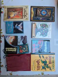 tarot cards and related books