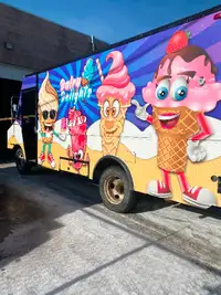 Food truck and Ice cream truck