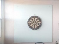 Cork Dart board and backing board.