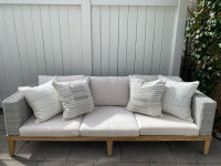 Article Urba Beach Sand Sofas and Lounge Chairs. Custom Sunbrell