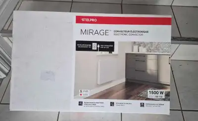 NEW Stelpro Mirage 1500W Convector Heater w Thermostat, View more