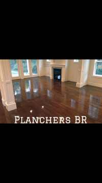 Sablage de plancher / Harwood floor sanding 