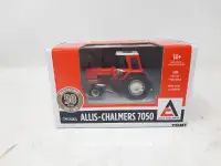 New! 1/64 Allis Chalmers 7050 maroon belly toy tractor