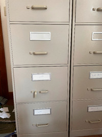 File cabinets