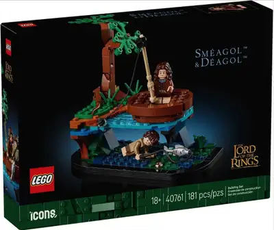 BNISB LEGO 40761 The Lord of the Rings Smeagol & Deagol, View more