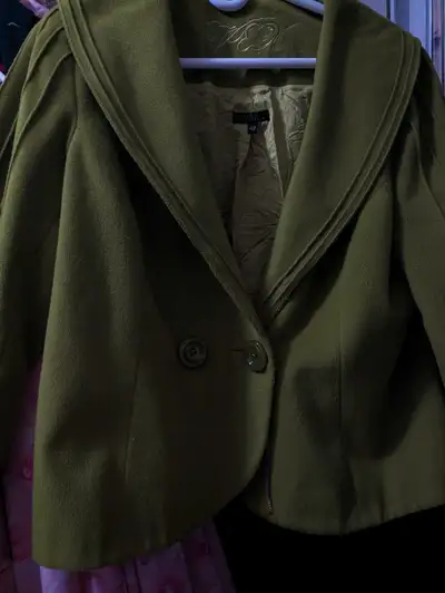 A new blazer Vex collection is brand name size 42 soft suede, View more
