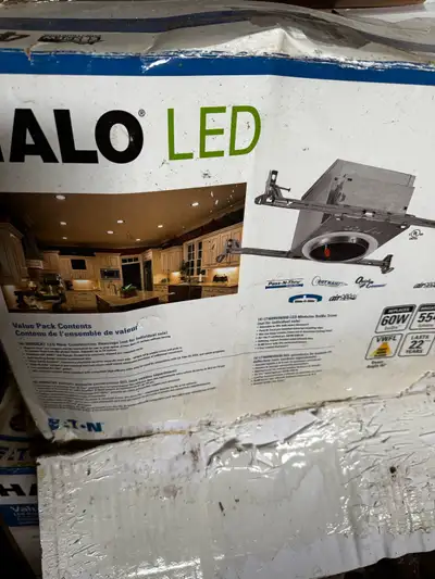 HALO LED Eaton 4” new construction lights , View more