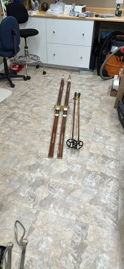 Cross Country Skis, Bindngs, Poles Made in Norway, View more
