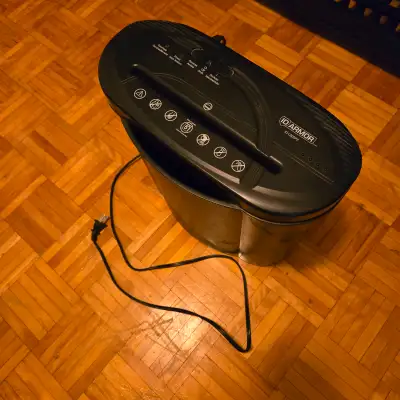Paper shredder $15