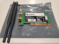 Linksys RangePlus Wireless PCI Adapter
