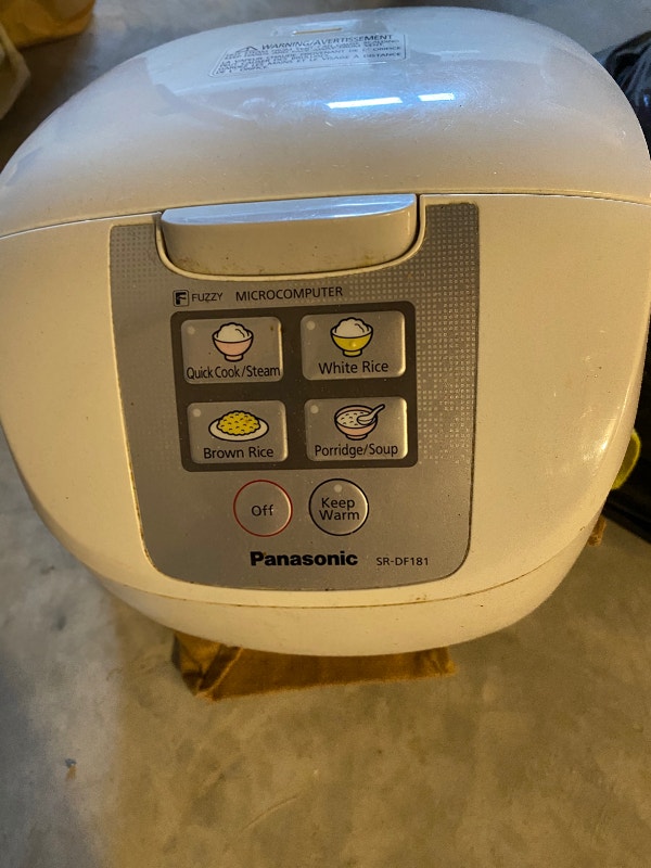 Panasonic rice cooker Microwaves & Cookers Strathcona County Kijiji