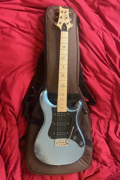 PRS SE NF3 -Ice Blue Metallic - Bird Inlays, View more