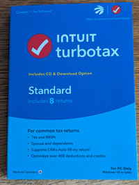 Turbotax Standard for 8 personal returns