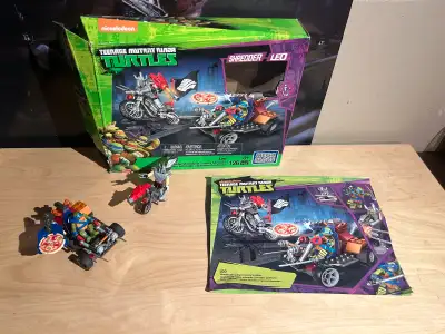 MegaBlocks Tmnt Leo contre Shredder, View more