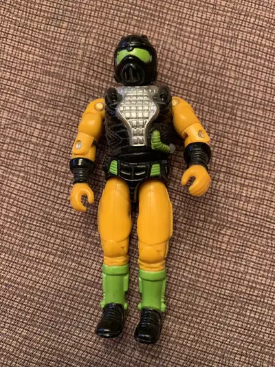 Vintage RARE 1994 GI Joe Cobra Blackstar Figure, View more