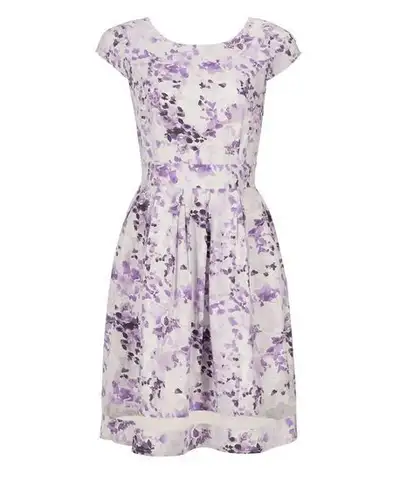 RICKIS Violet Print Fit & Flare Summer Dress ( NEW WITH TAGS ), View more