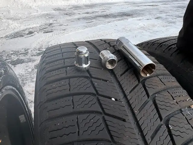 Snow Tires 225/55R18  Michelin X-ICE & Rims in Tires & Rims in Oakville / Halton Region - Image 4