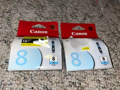 Canon pixma cartouche d’encre/ink cartridge printer cyan, View more