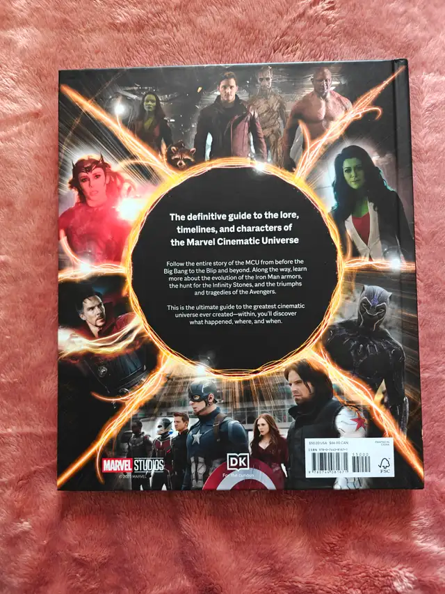 Marvel Cinematic Universe Timeline Book62863738856450121