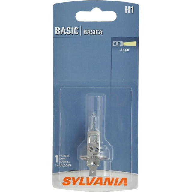 NEW: SYLVANIA H1 Basic Halogen Headlight Bulb, (Pack of 1) in Other Parts & Accessories in Mississauga / Peel Region