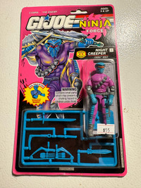 Vintage 1992 G.I. Joe figure Ninja Force NIGHT CREEPER MOC