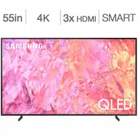 Télévision QLED 55'' QN55Q60CAFXZC 4K UHD HDR Smart Samsung