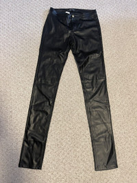 Leather Look Pants