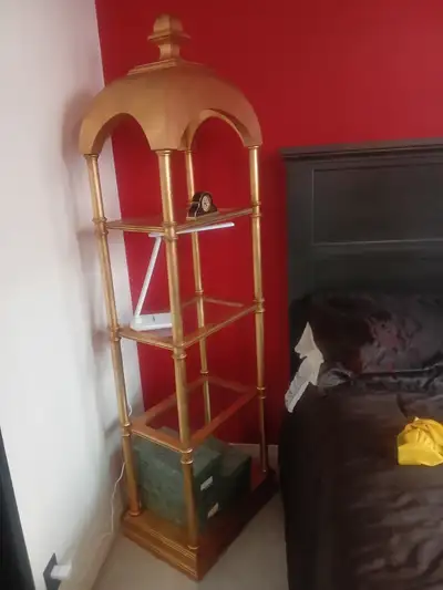 Gold Etagere, View more